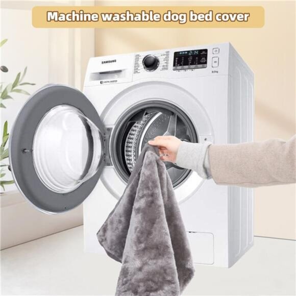 Waterproof 35" Dog Bed Large Dogs with Removable Washable Cover 35 L x 22 W x 3 - Picture 2 of 7